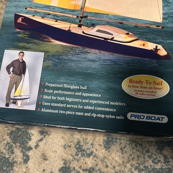 Sunrise 24 Semi-scale R/C Sailboat - Picture 7 of 8